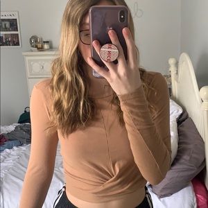 zara crop long sleeve